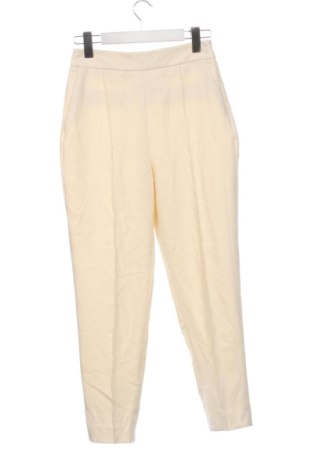 Damskie spodnie Zara, Rozmiar XS, Kolor Beżowy, Cena 72,99 zł