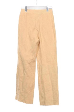 Pantaloni de femei Zara, Mărime XS, Culoare Bej, Preț 85,99 Lei
