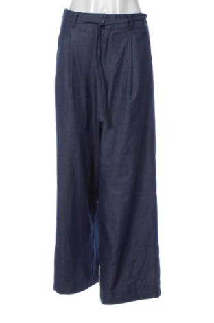 Pantaloni de femei Zara, Mărime M, Culoare Albastru, Preț 85,99 Lei