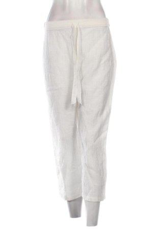 Pantaloni de femei Zara, Mărime S, Culoare Alb, Preț 72,00 Lei
