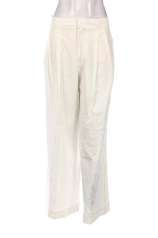 Pantaloni de femei Zara, Mărime M, Culoare Alb, Preț 156,40 Lei