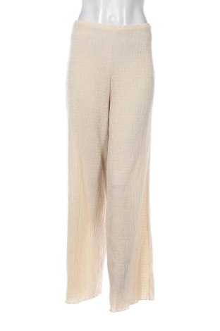 Дамски панталон Zara, Размер L, Цвят Екрю, Цена 32,21 €