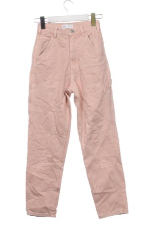 Dámske nohavice Zara, Veľkosť XXS, Farba Ružová, Cena  16,95 €