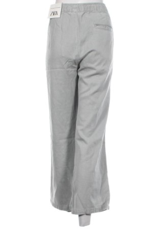 Pantaloni de femei Zara, Mărime XL, Culoare Gri, Preț 166,82 Lei