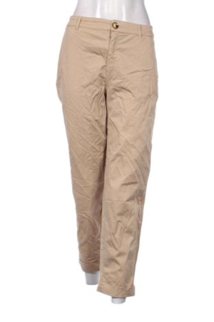 Дамски панталон Zara, Размер XL, Цвят Бежов, Цена 9,71 €, #136248607