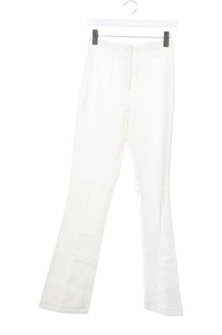 Pantaloni de femei Zara, Mărime XS, Culoare Alb, Preț 71,91 Lei