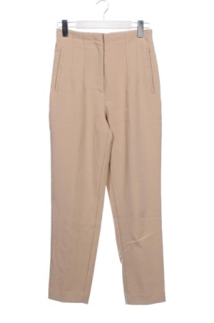 Damskie spodnie Zara, Rozmiar S, Kolor Beżowy, Cena 75,02 zł