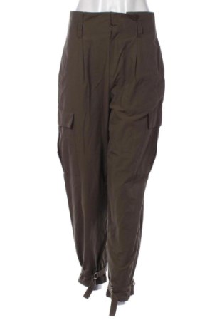 Pantaloni de femei Zara, Mărime S, Culoare Verde, Preț 72,99 Lei