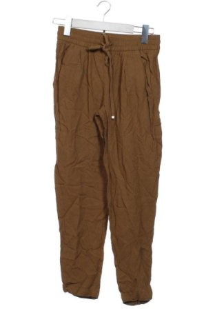 Damskie spodnie Zara, Rozmiar XS, Kolor Brązowy, Cena 72,99 zł