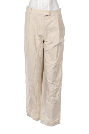 Pantaloni de femei Zara, Mărime M, Culoare Ecru, Preț 85,99 Lei