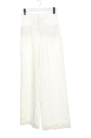 Pantaloni de femei Zara, Mărime XS, Culoare Ecru, Preț 85,99 Lei