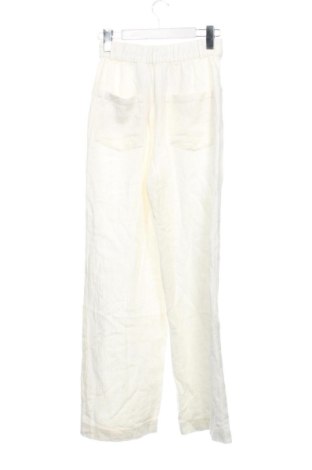 Pantaloni de femei Zara, Mărime XS, Culoare Ecru, Preț 85,99 Lei