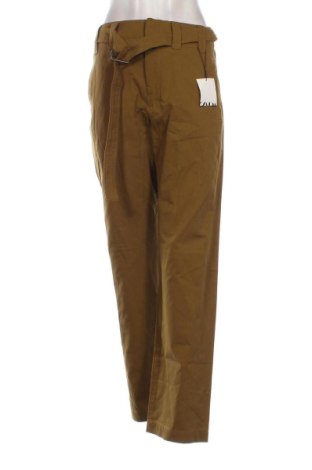 Pantaloni de femei Zara, Mărime S, Culoare Verde, Preț 166,82 Lei