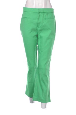 Pantaloni de femei Zara, Mărime L, Culoare Verde, Preț 104,26 Lei