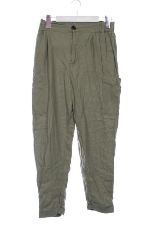 Dámske nohavice Zara, Veľkosť XS, Farba Zelená, Cena  14,00 €