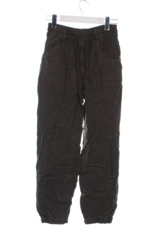 Damskie spodnie Zara, Rozmiar XS, Kolor Zielony, Cena 72,99 zł