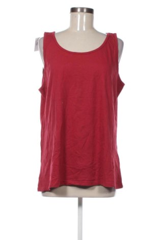 Γυναικείο αμάνικο μπλουζάκι Laura Torelli, Μέγεθος XL, Χρώμα Κόκκινο, Τιμή 10,99 €