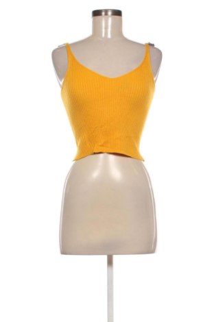 Damska koszulka na ramiączkach Stradivarius, Rozmiar M, Kolor Żółty, Cena 45,99 zł