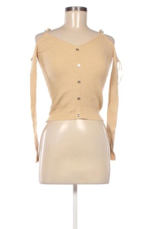 Pulover de femei Amisu, Mărime S, Culoare Bej, Preț 78,20 Lei