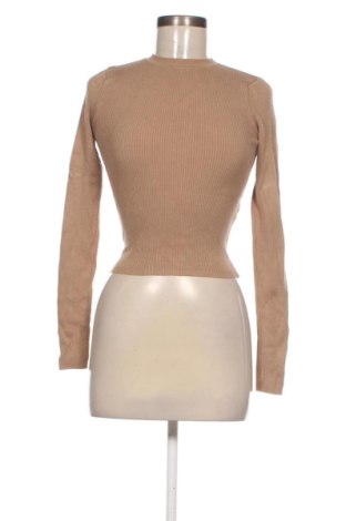 Pulover de femei Bershka, Mărime S, Culoare Maro, Preț 78,20 Lei