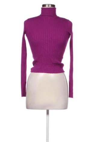 Pulover de femei Bershka, Mărime S, Culoare Mov, Preț 78,20 Lei