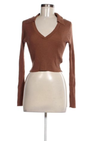 Pulover de femei H&M Divided, Mărime M, Culoare Maro, Preț 78,20 Lei