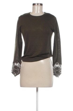 Дамски пуловер H&M Divided, Размер S, Цвят Зелен, Цена 15,00 €