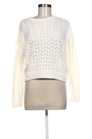 Дамски пуловер H&M Divided, Размер M, Цвят Бял, Цена 15,00 €