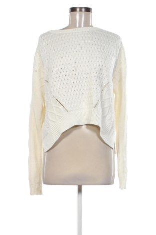 Pulover de femei Jennyfer, Mărime L, Culoare Ecru, Preț 78,20 Lei