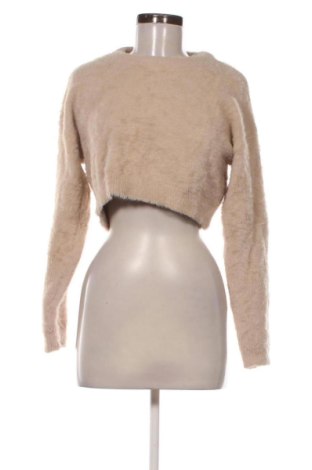 Damski sweter Pink Woman, Rozmiar M, Kolor Beżowy, Cena 80,38 zł