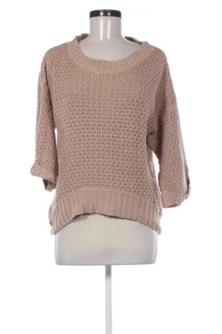 Дамски пуловер Pull&Bear, Размер M, Цвят Бежов, Цена 11,24 €