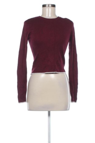 Дамски пуловер Pull&Bear, Размер L, Цвят Червен, Цена 14,00 €