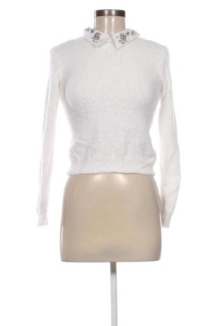 Damenpullover Sinsay, Größe M, Farbe Weiß, Preis 15,00 €