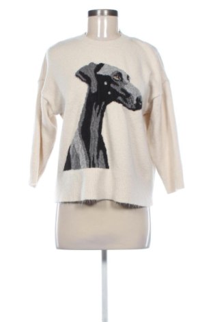 Дамски пуловер Stradivarius, Размер S, Цвят Екрю, Цена 10,73 €