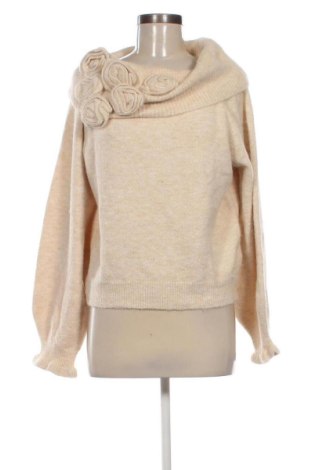 Damski sweter Unbranded, Rozmiar M, Kolor Beżowy, Cena 78,99 zł
