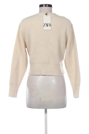 Дамски пуловер Zara, Размер XS, Цвят Бежов, Цена 31,65 €