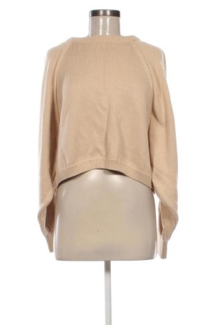 Damski sweter Zara, Rozmiar L, Kolor Beżowy, Cena 171,47 zł