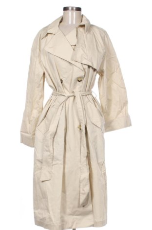 Trench de femei H&M, Mărime M, Culoare Ecru, Preț 180,96 Lei