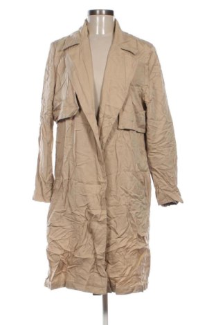 Trench de femei Zara, Mărime XL, Culoare Bej, Preț 173,99 Lei