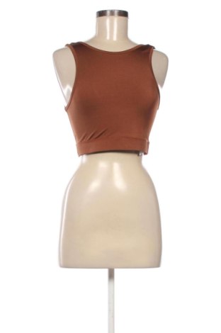 Női sport top Even&Odd, Méret M, Szín Barna, Ár 3 164 Ft