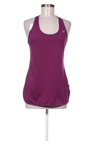 Дамски спортен топ New Balance, Размер M, Цвят Лилав, Цена 17,35 €