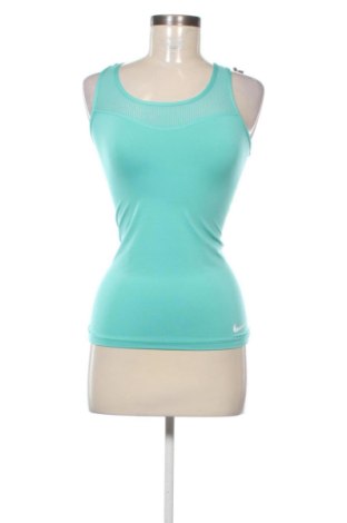 Damen Sporttop Nike, Größe XS, Farbe Grün, Preis 17,38 €