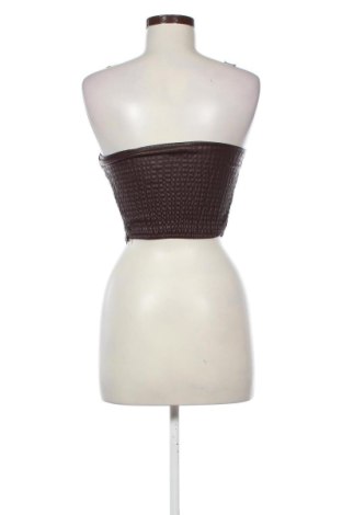 Γυναικείο τοπ Amisu, Μέγεθος M, Χρώμα Καφέ, Τιμή 17,99 €