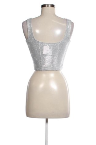 Top de femei H&M Divided, Mărime S, Culoare Argintiu, Preț 77,00 Lei