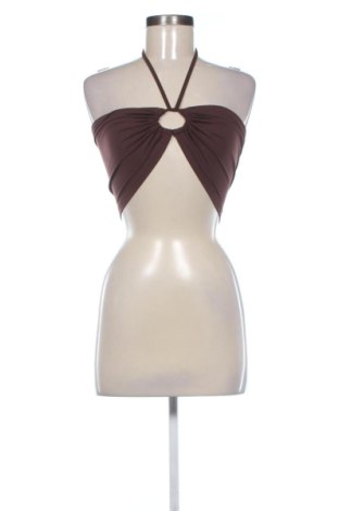 Top de femei SHEIN, Mărime M, Culoare Maro, Preț 78,20 Lei