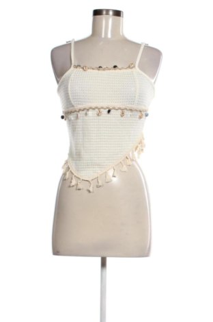 Top de femei SHEIN, Mărime M, Culoare Ecru, Preț 78,20 Lei