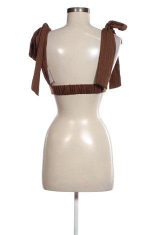 Top de femei SHEIN, Mărime XS, Culoare Maro, Preț 78,20 Lei