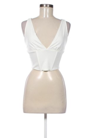 Top de femei Stradivarius, Mărime M, Culoare Alb, Preț 91,99 Lei
