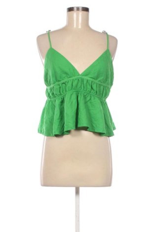 Top de femei Zara, Mărime L, Culoare Verde, Preț 56,99 Lei