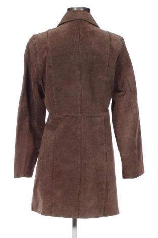 Palton din piele pentru damă Estelle, Mărime M, Culoare Maro, Preț 427,48 Lei